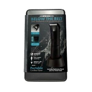 [NEW IN BOX] COBY ProMax Series Below the Belt Cordless Power Trimmer and Stand